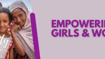 Empowering Girls & Women District Service Project - Banner