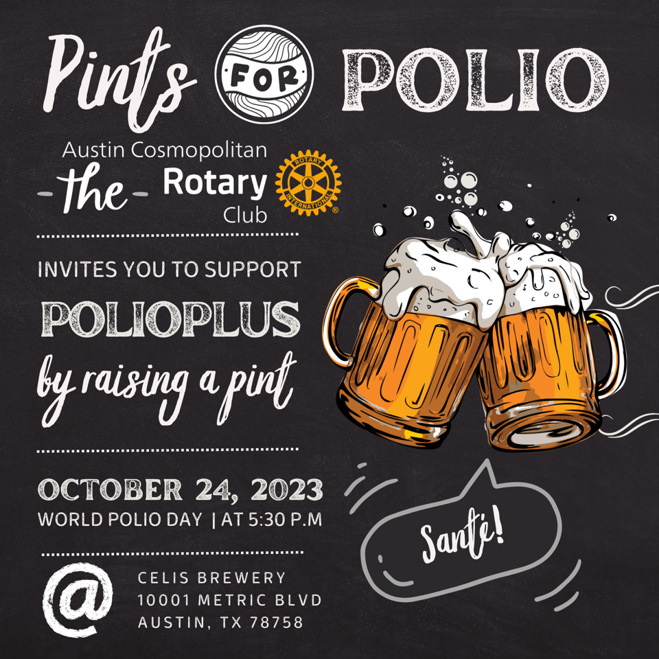 Rotary - ACRC - Website - Image - Pints for Polio 2023